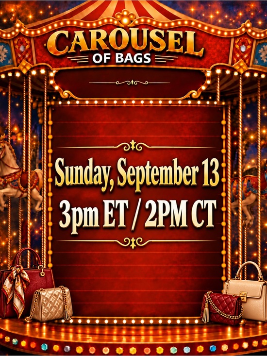 Tops - 09/13/26 Carousel of Bags Live Show Unlisted Items 101-200